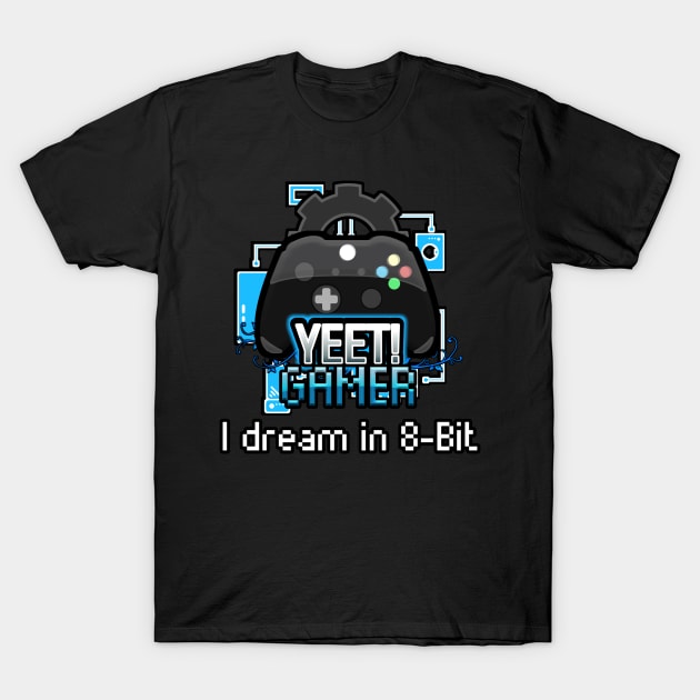 Yeet Gamer - Video Games Trendy Graphic Saying - T-Shirt by MaystarUniverse